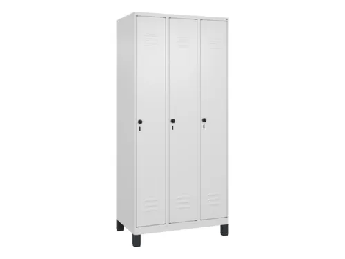 locker voor scheiding van kleding,HxBxD 1950x900x500mm,3vak
