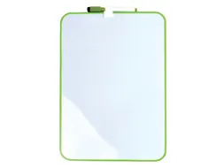 Whiteboard Desq 24x34cm + marker groen profiel