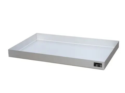 RVS opvangbak,v. kleinemballage,opvangvol. 69l,HxBxD 120x1200x600mm