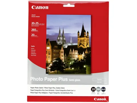 Canon SG-201 Semi-Gloss Photo Paper Plus 20 x 25 cm 20 vel