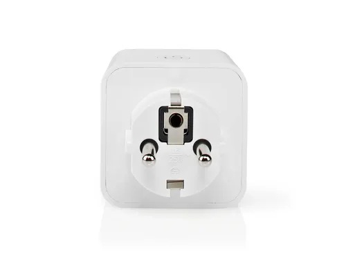 Nedis SmartLife Slimme Stekker Wi-Fi IP21 Wit