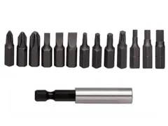 R33005014 Bit-Box 1/4 PH+SL+TX+6pans+porte-embouts 14pièces