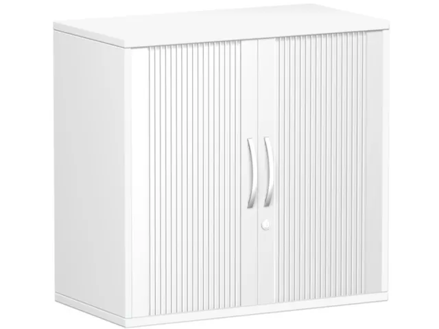 jaloeziedeurkast,HxBxD 798x800x425mm,1xhouten vloer,2 OH,romp wit