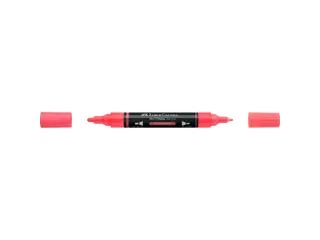 Acrylmarker Faber-Castell Multimark 255 orange neon - 1