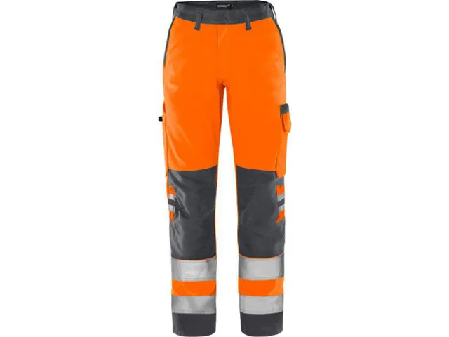 High vis Green broek dames Oranje Grijs klasse 2 2642 Maat 38