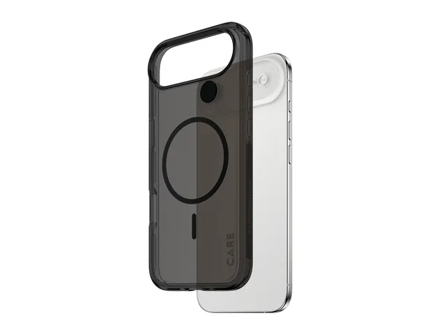 PanzerGlass CARE by Smokey Case w. Black MagSafe iPhone Air, Hoe