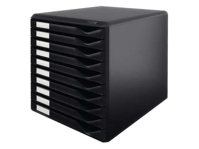 Ladenblok Leitz 5294 10 laden zwart