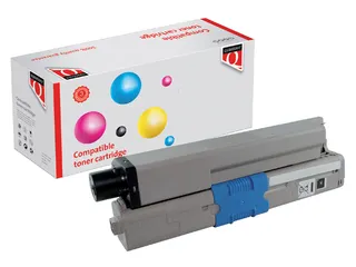 Tonercartridge Quantore alternatief tbv Oki 44469803 zwart - 1