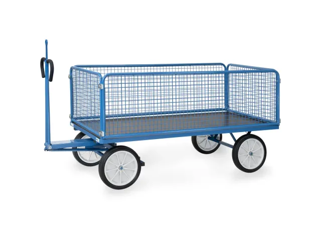 Handtrekwagen Trekoog 6436vz Draadgaas 1250kg 2000x1000mm Rubber