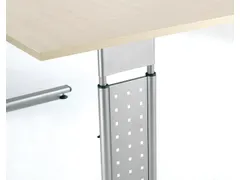 Bureau C-Poot Hxbxd 680-820X1800X800Mm Lichtgrijs