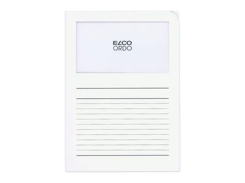 Map Elco Ordo Classico mvenst A4 120gr 220x310mm wit 100st