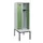 locker met bank,HxBxD 1950x600x815mm,2vak,vak B 300mm,cilinderslot