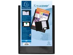 Presentatiemap Soepel PP Kreacover A4 Zwart