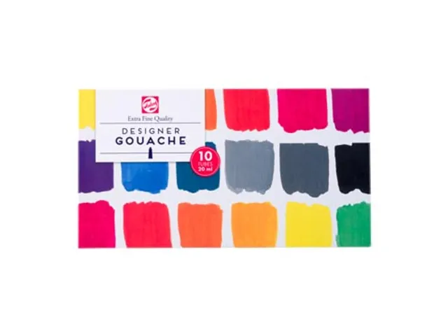 plakkaatverf EF tube 20ml 10x assorti