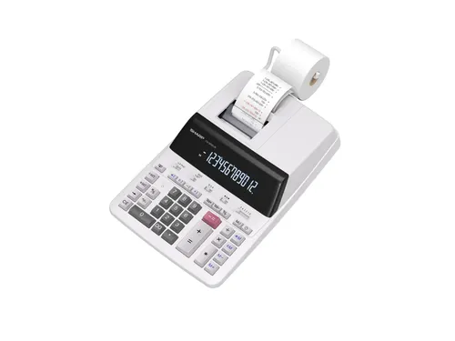 SHARP bureaurekenmachine CS-2635LW Wit