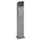 Combi-asbakstaander vierkant staal 2/5 liter 1150x180x150mm Zilver