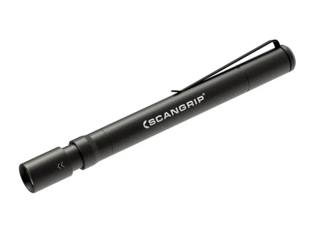 Penlamp,Behuizing Aluminium Geëloxeerd,200Lumen,Aan-/Uit-Schakelaar