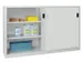 schuifdeurkast,HxBxD 1200x2000x600mm,RAL7035,front RAL7035