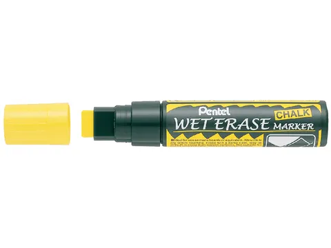 Viltstift Pentel Smw56 Wet Erase Blok 8-16mm geel
