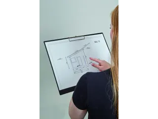 Klembord Maul A3 dwars PS zwart - 2