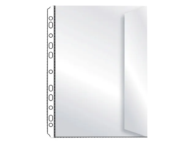 Showtas Elba 71443 A4 11-gaats PP 0.09mm glad met klep