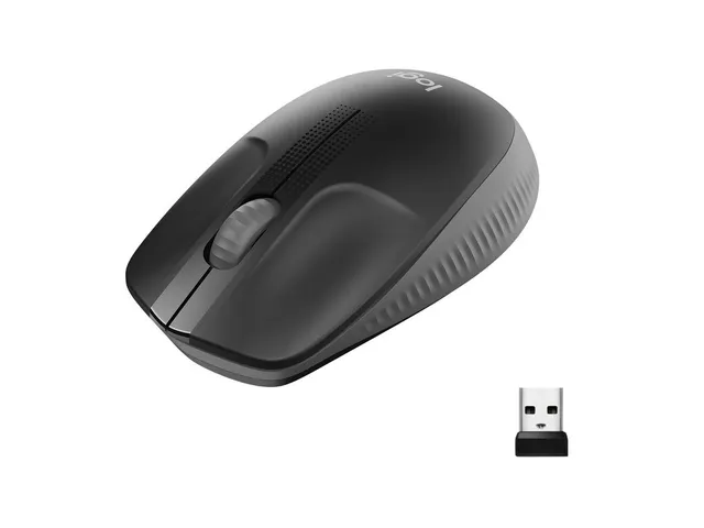 Logitech M190 Optical USB Zwart Wireless