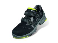 Veiligheidsschoen 8542.8, Maat 49 S1 ESD SRC Laag Zwart microvelours