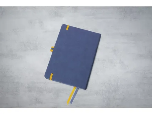 Weekagenda Linescape A5 2026 (EN) blauw Hardcover verticale indeling