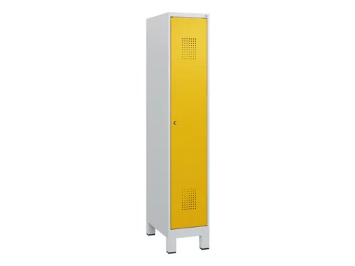 schoollocker,HxBxD 1630x300x500mm,1vak,vak B 300mm,cil.-slot,voeten