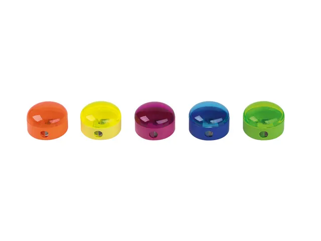 puntenslijper Möbius+Ruppert enkel Top Uno plastic, assorti kleuren 1