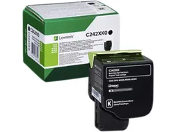 Tonercartridge Lexmark C242XK0 zwart