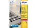laseretiket Avery 45,7x21,2mm 20 vel 48 etiketten per vel zilver
