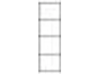 hangmappenkast,HxBxD 1357x433x590mm,4hangmappenframes,1baan - 2