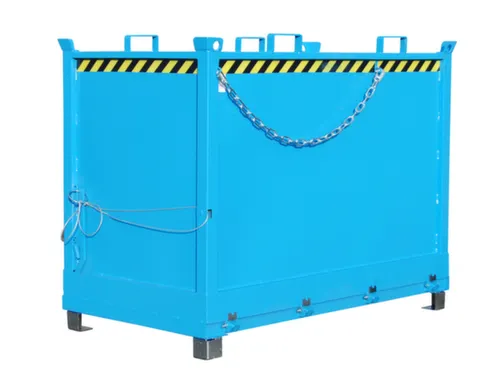 klapbodemcontainer,HxLxB 1445x1040x1845mm,2m³,hijsogen,vorksloffen