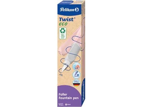Twist vulpen Eco, met vulling, rosé