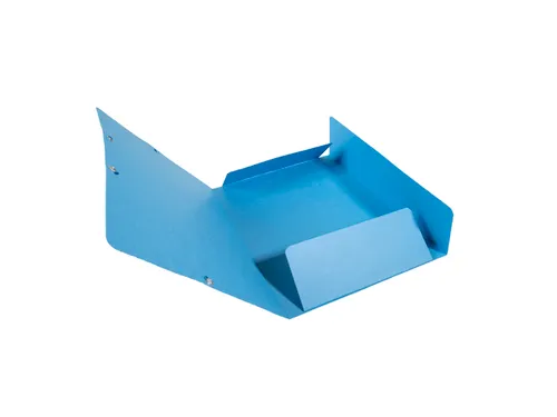 Elastomap Exacompta Clean'Safe 3-kleppen glanskarton blauw -