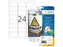HERMA 9532 Weervast Outdoor folie-etiket A4 63,5x33,9mm Wit 240 stuks
