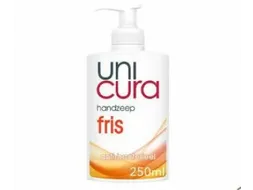 Unicura Fris Antibacteriële Handzeep met pomp 6x250ml