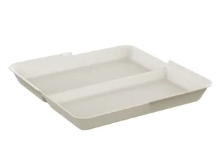Bord Circulware Circulplate 1100ml 2-vaks herbruikbaar 12 stuks - 2