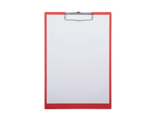 Klembord MAULbalance A4 staand versterkt 3mm karton rood - 4