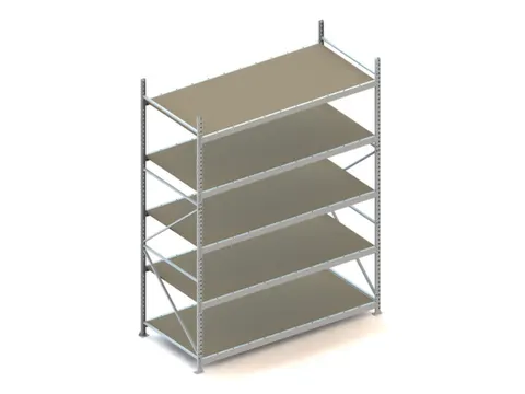 breedvakstelling,grondveld,HxBxD 3000x2307x1050mm,vakl. 600kg