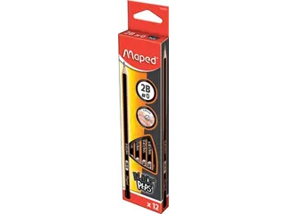 potlood Black'Peps 2B, zonder gum - 2