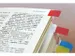 Info flags 12,5x43mm Assorti Blister 4 couleurs de 36 pièces