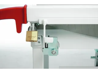 Snijmachine Ideal 1110 110cm 25° A3 met onderstel en voetpedaal - 5