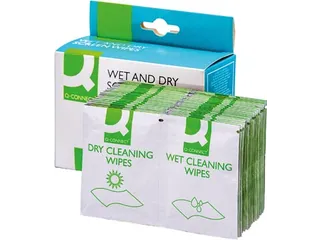Wet & Dry Beeldschermreinigingsdoekjes Doos à 20 stuks - 3