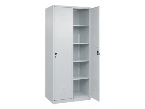 wasgoedverdeelkast,HxBxD 1850x800x500mm,vak B 400mm,draaigrendel
