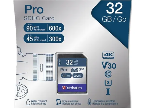Pro U3 Sdhc Card 32Gb
