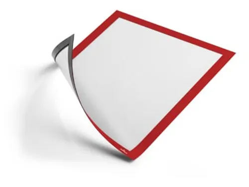 Duraframe 486803 magnetisch kader A3 rood 5 stuks