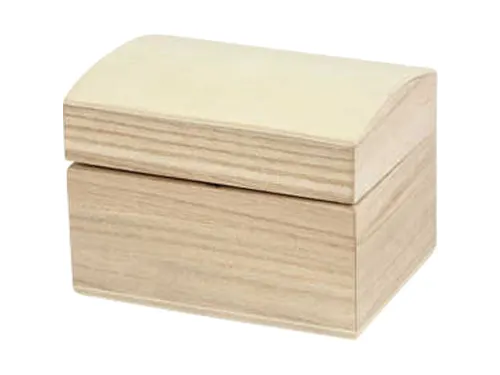 Schatkist Creativ Company 8x6x4.5cm hout