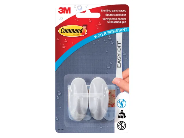 Bevestigingsstrip Command 3M W17082C kunststof haak ovaal